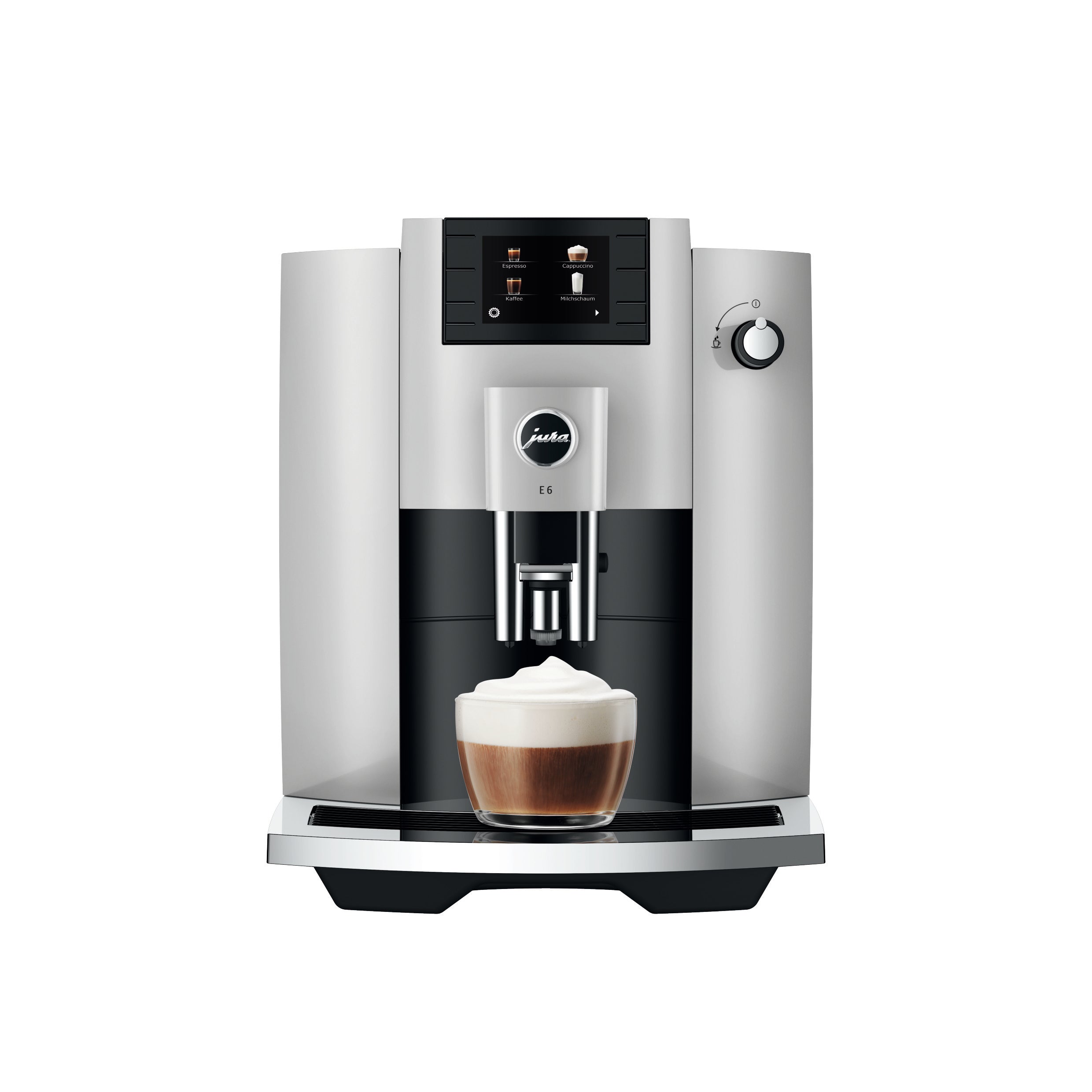 JURA E6 Platin (EC) 15440 mat 5 Joer Garantie