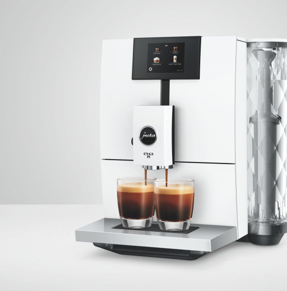 Jura ENA8 Full Nordic White (EC) 15491 - mat 5 Joer Garantie