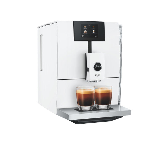Jura ENA8 Full Nordic White (EC) 15491 - mat 5 Joer Garantie