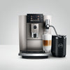Jura E8 Midnight Silver (ED) 15712 with 5 Years Warranty