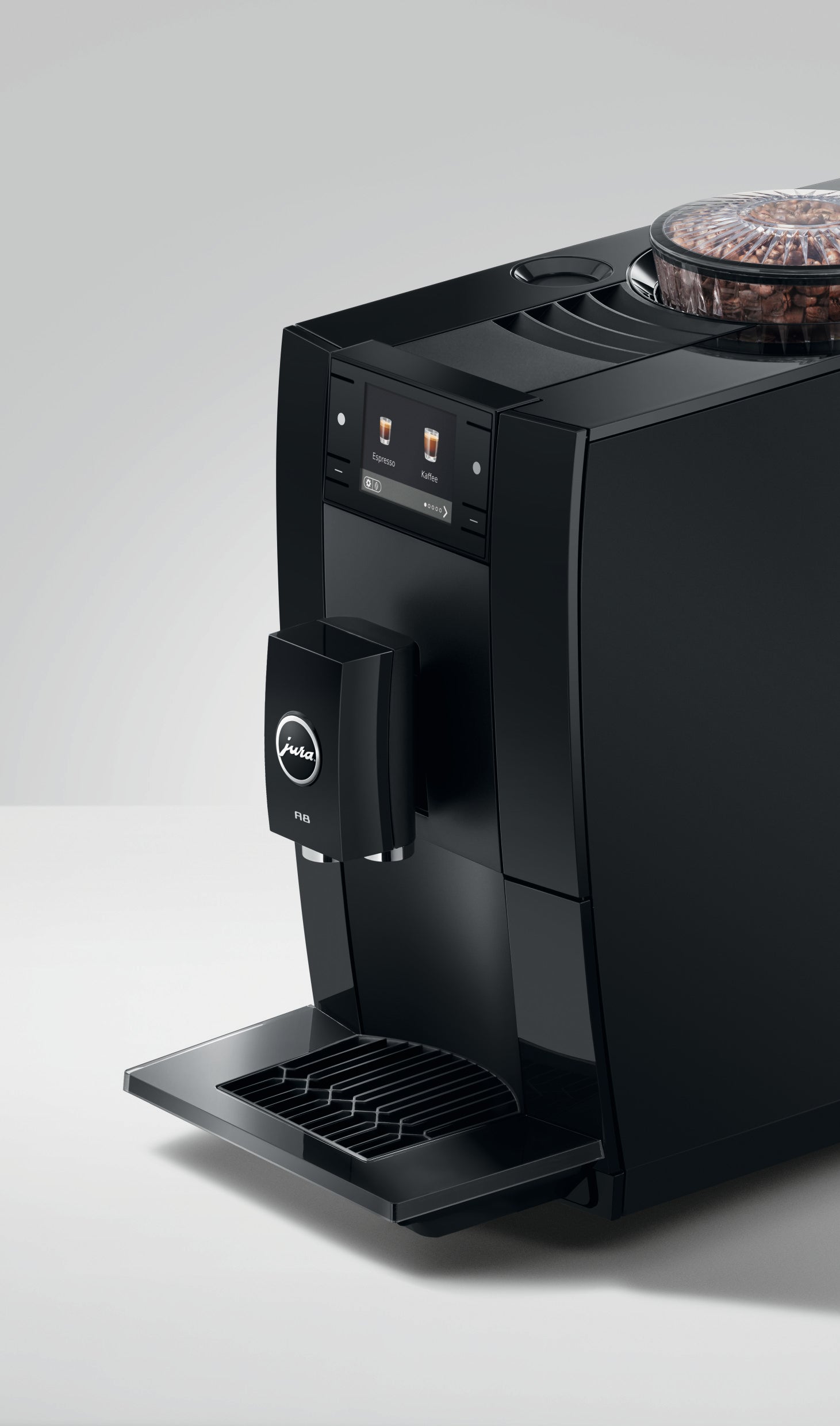 JURA A8 Piano Black (EA) 15736 - mit 5 Jahren Garantie