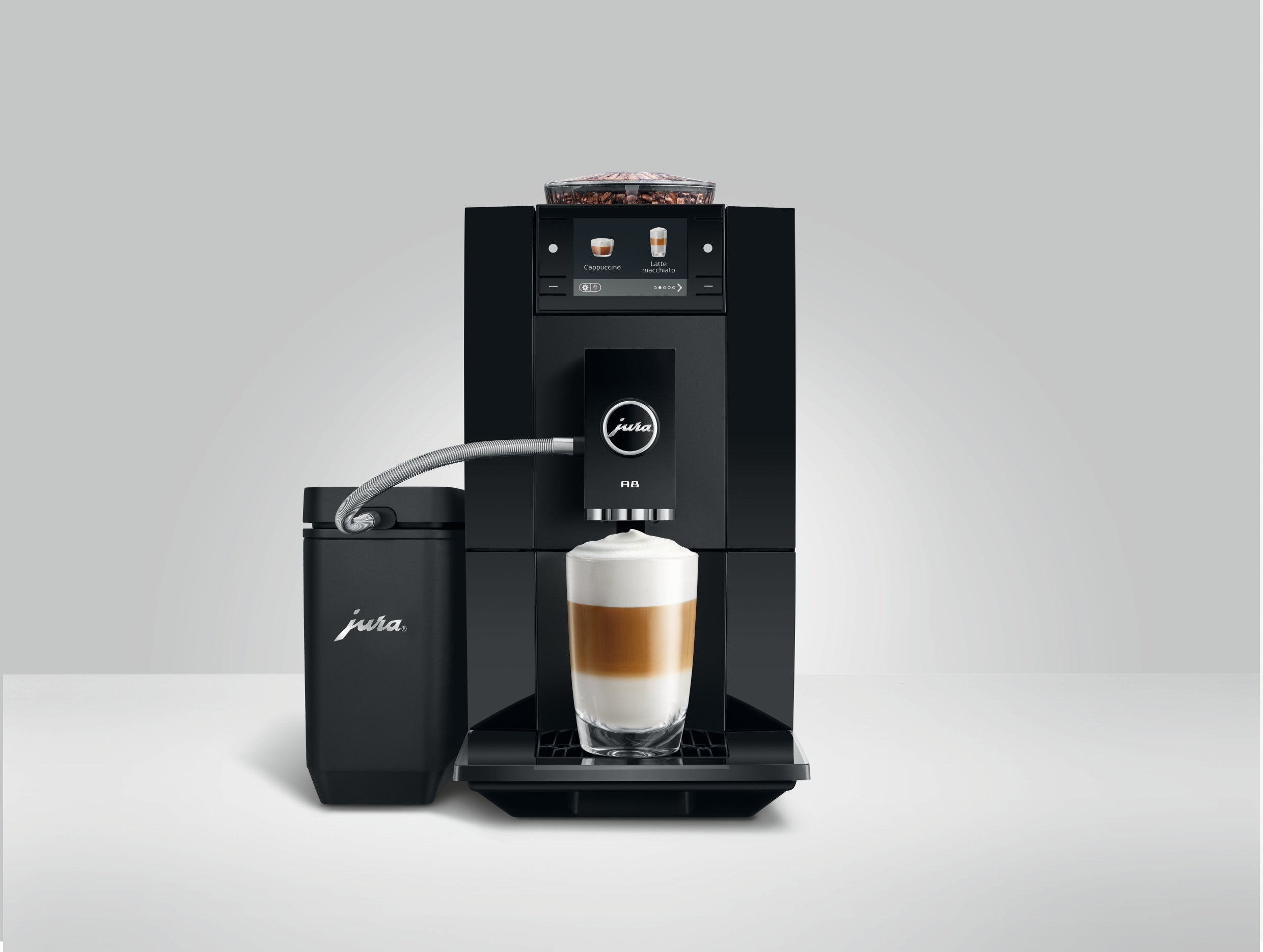 JURA A8 Piano Black (EA) 15736 - mit 5 Jahren Garantie