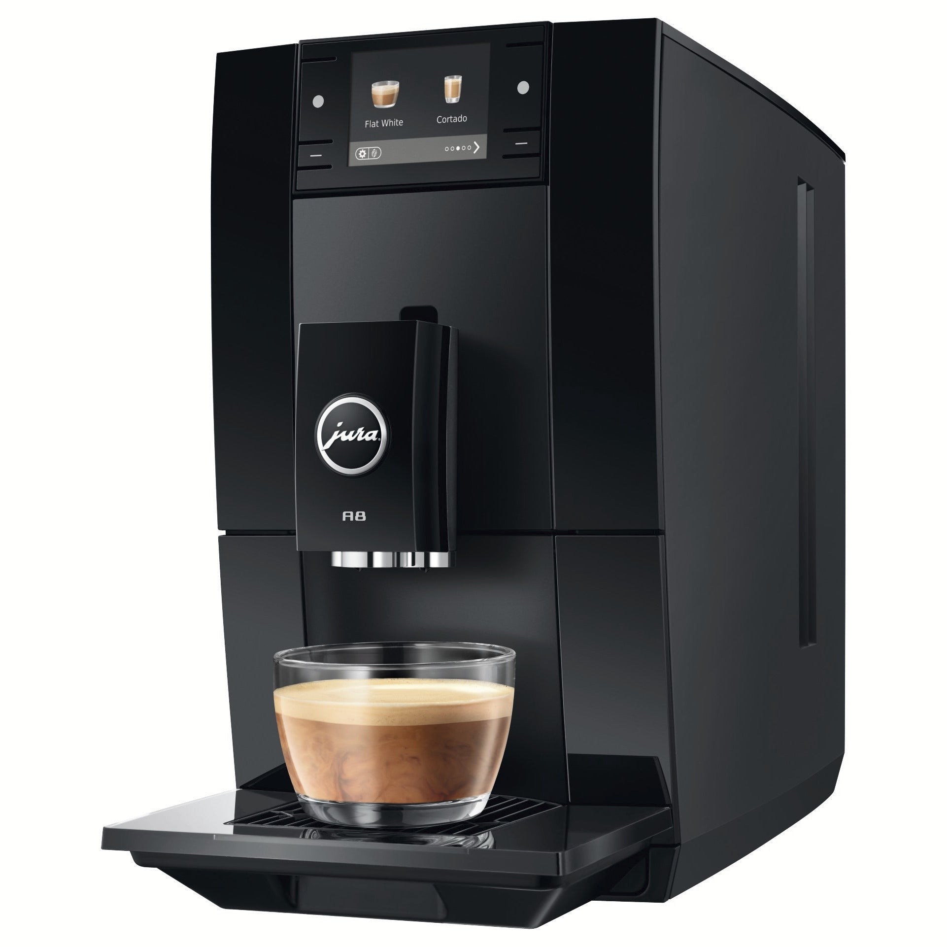JURA A8 Piano Black (EA) 15736 - mit 5 Jahren Garantie