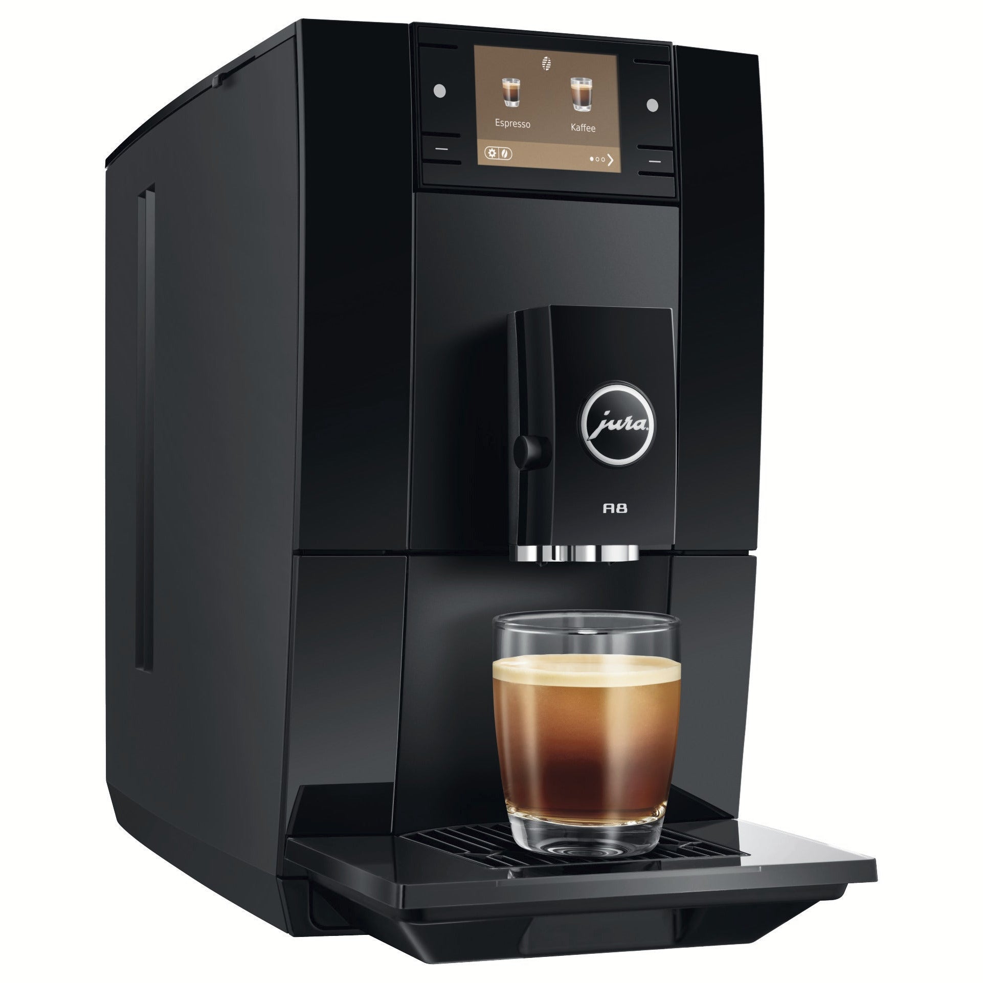 JURA A8 Piano Black (EA) 15736 - mit 5 Jahren Garantie