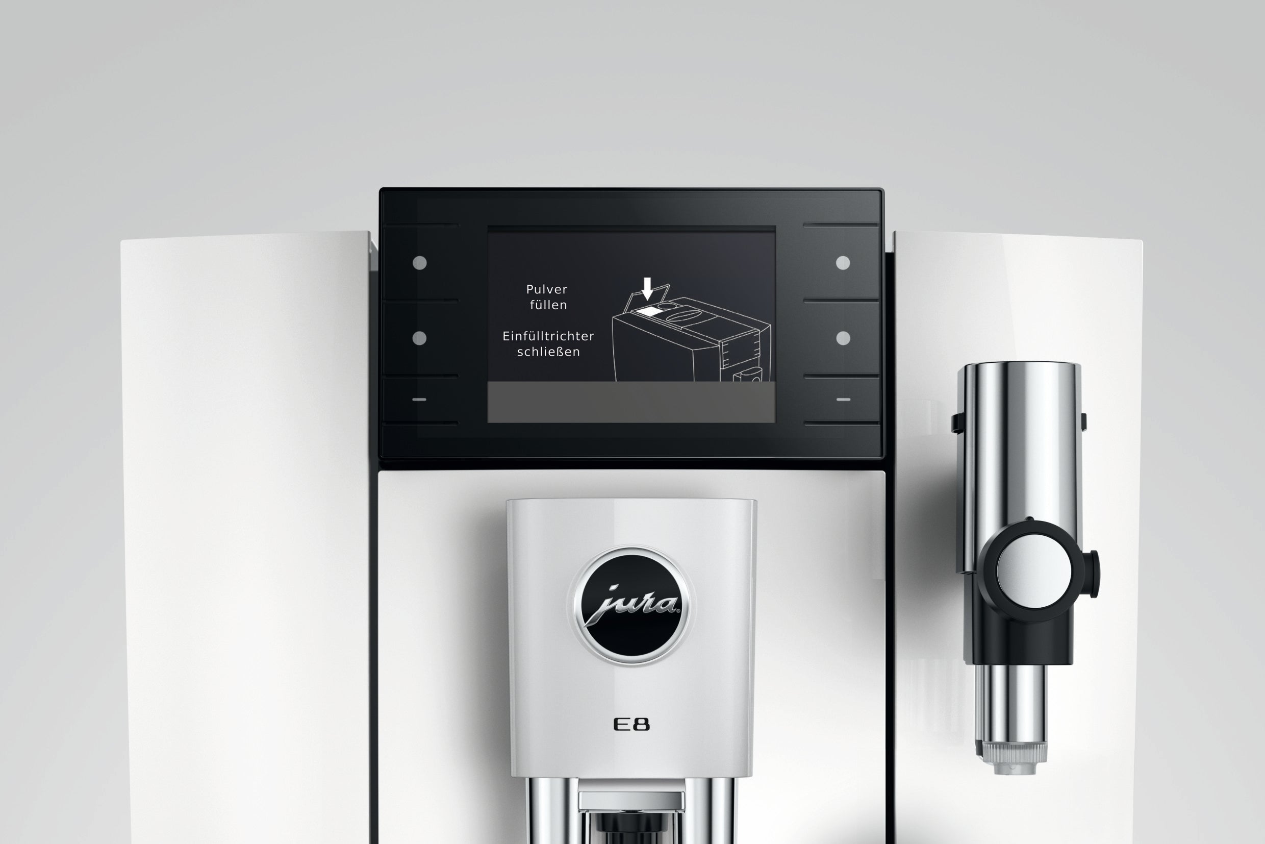 Jura E8 Piano White (ED) 15747 mat 5 Joer Garantie