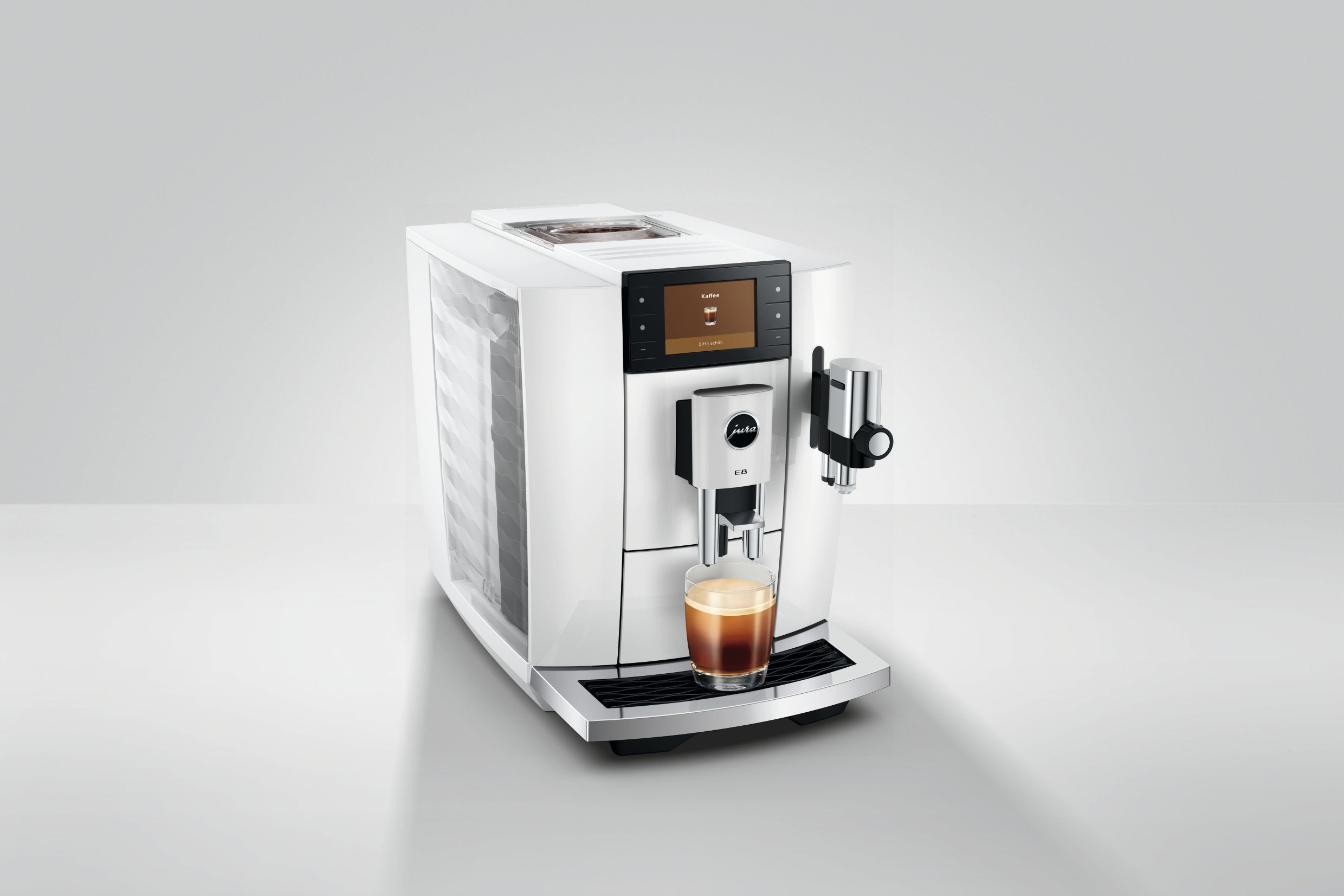 Jura E8 Piano White (ED) 15747 mat 5 Joer Garantie