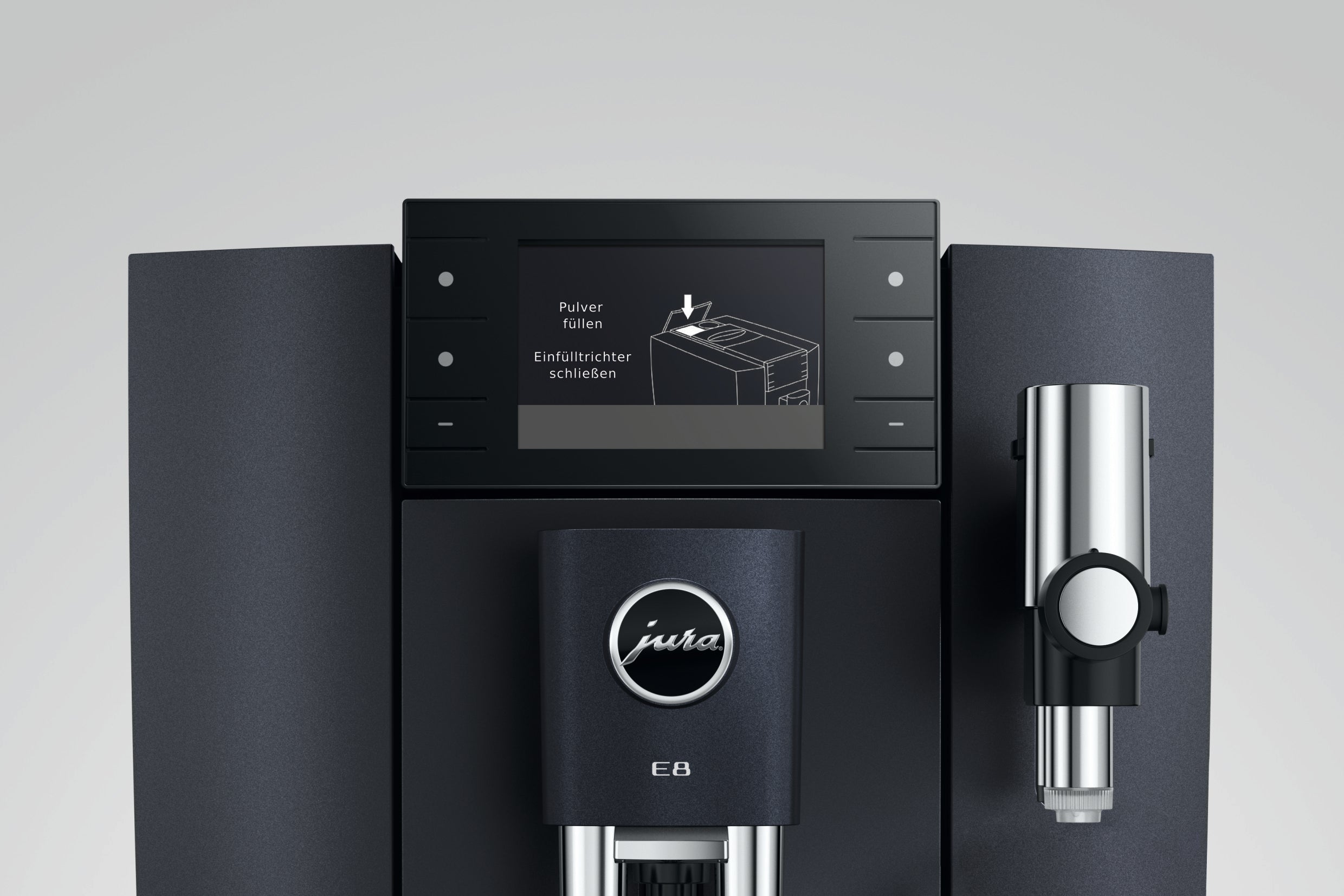 Jura E8 Cosmic Black (ED) 15749 mat 5 Joer Garantie