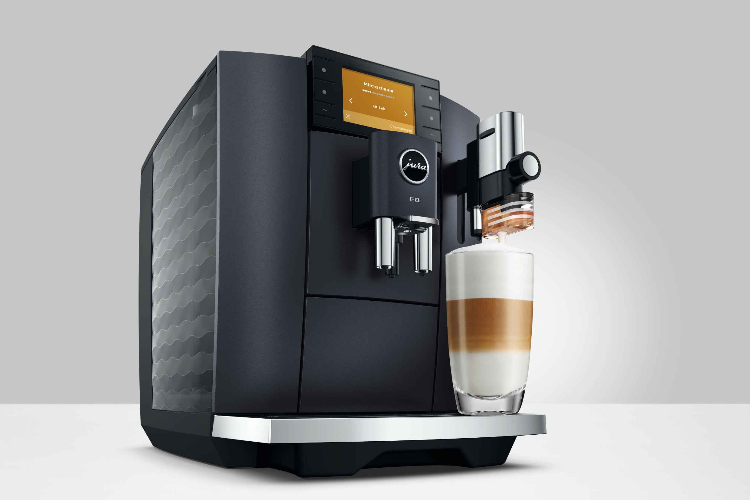 Jura E8 Cosmic Black (ED) 15749 mat 5 Joer Garantie