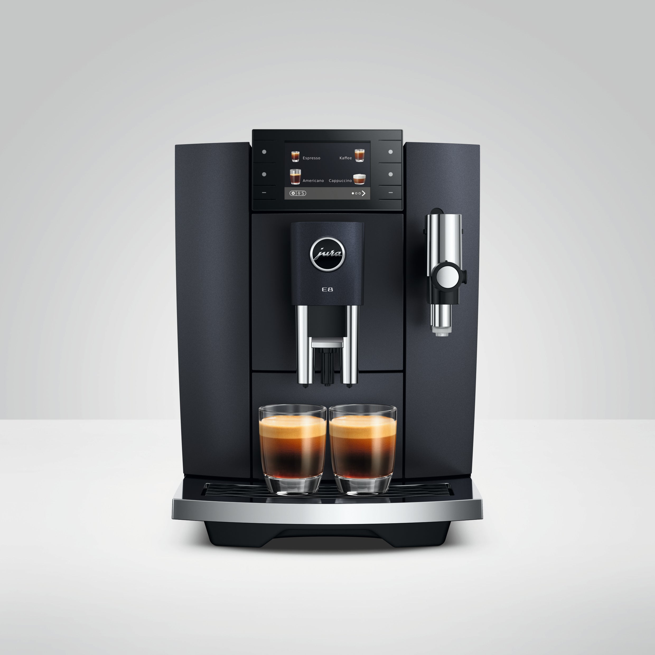 Jura E8 Cosmic Black (ED) 15749 mat 5 Joer Garantie