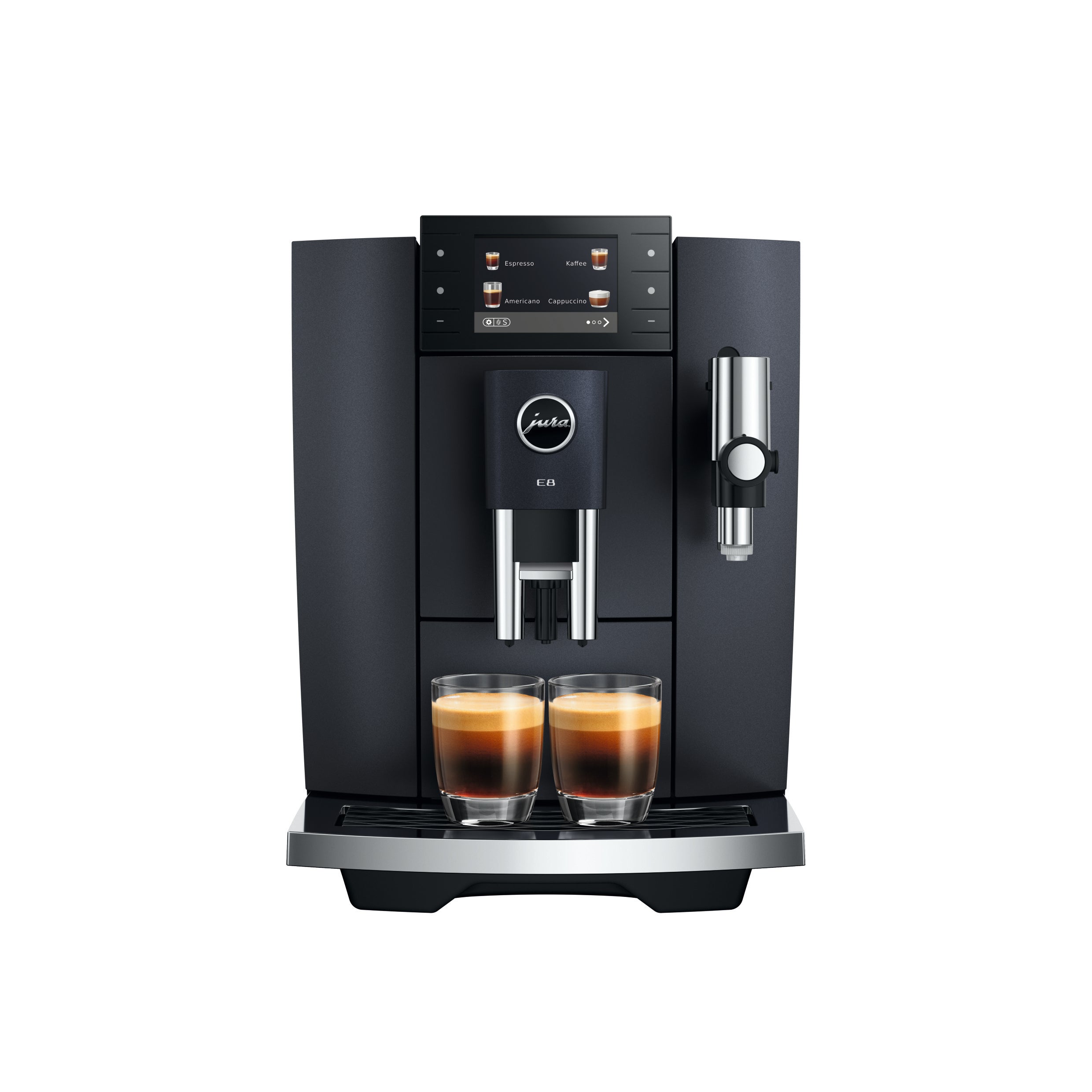 Jura E8 Cosmic Black (ED) 15749 mat 5 Joer Garantie