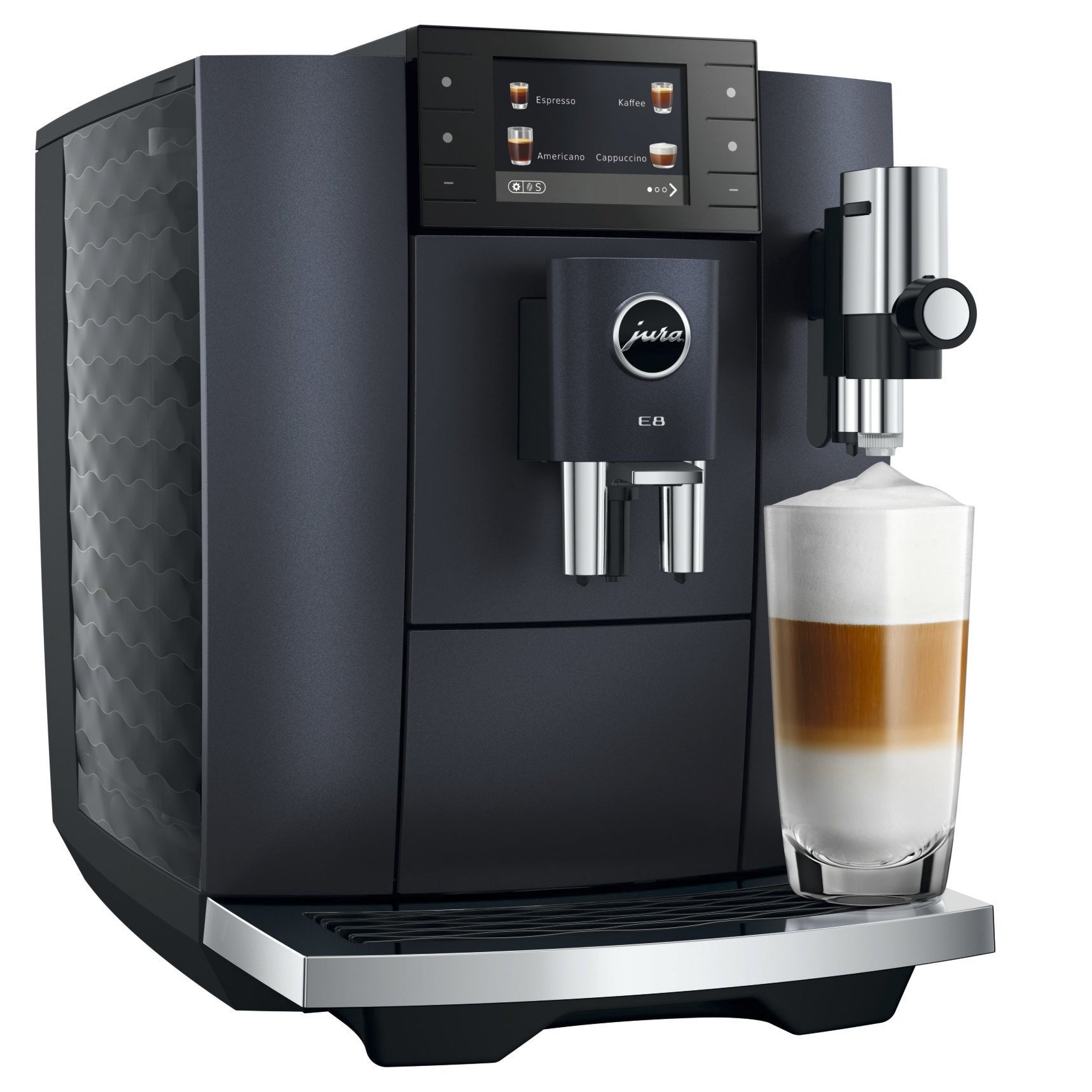 Jura E8 Cosmic Black (ED) 15749 mat 5 Joer Garantie