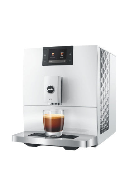 Jura C9 Piano White (EA) 15810 mat 5 Joer Garantie