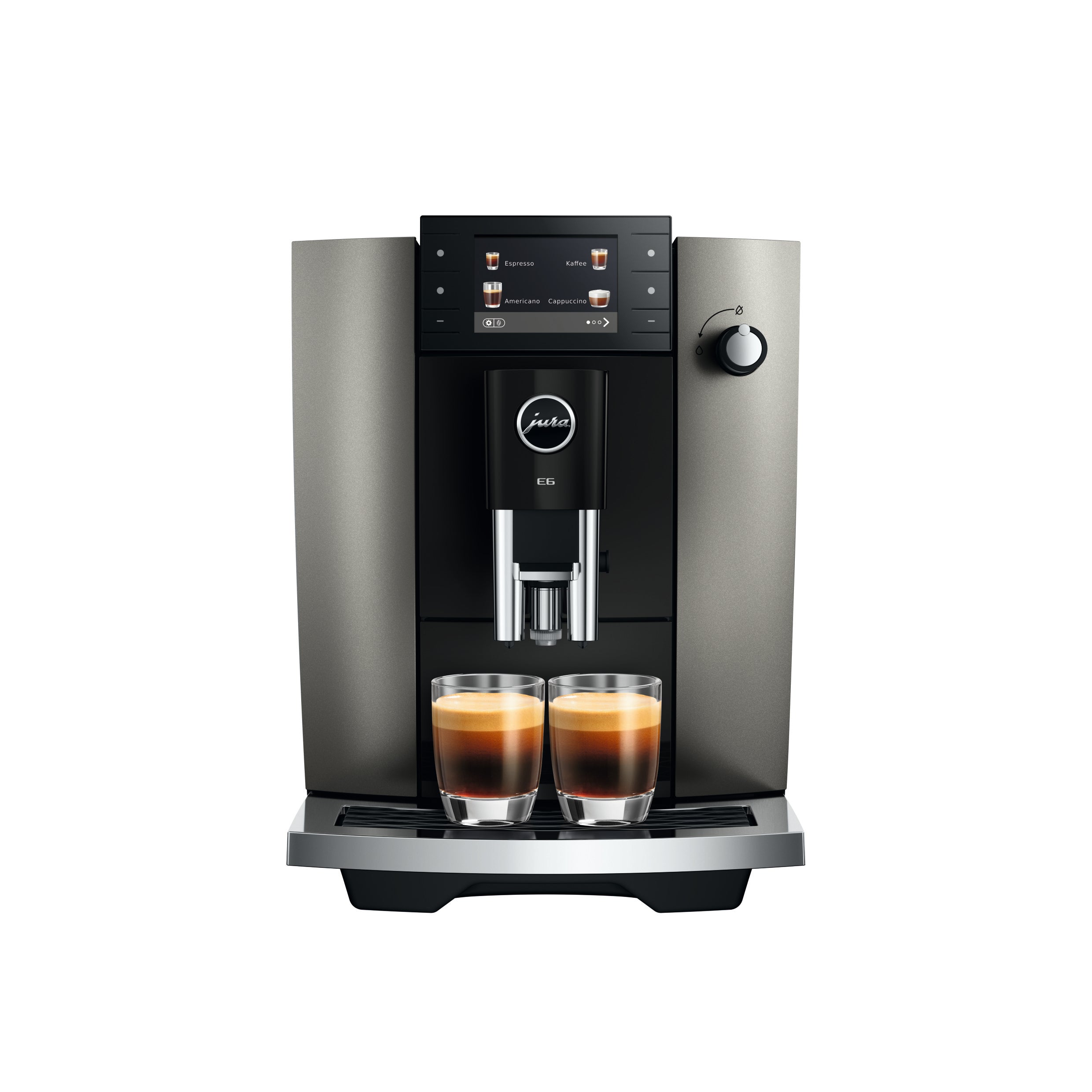 JURA E6 Dark Inox (ED) 15828 mit 5 Jahren Garantie
