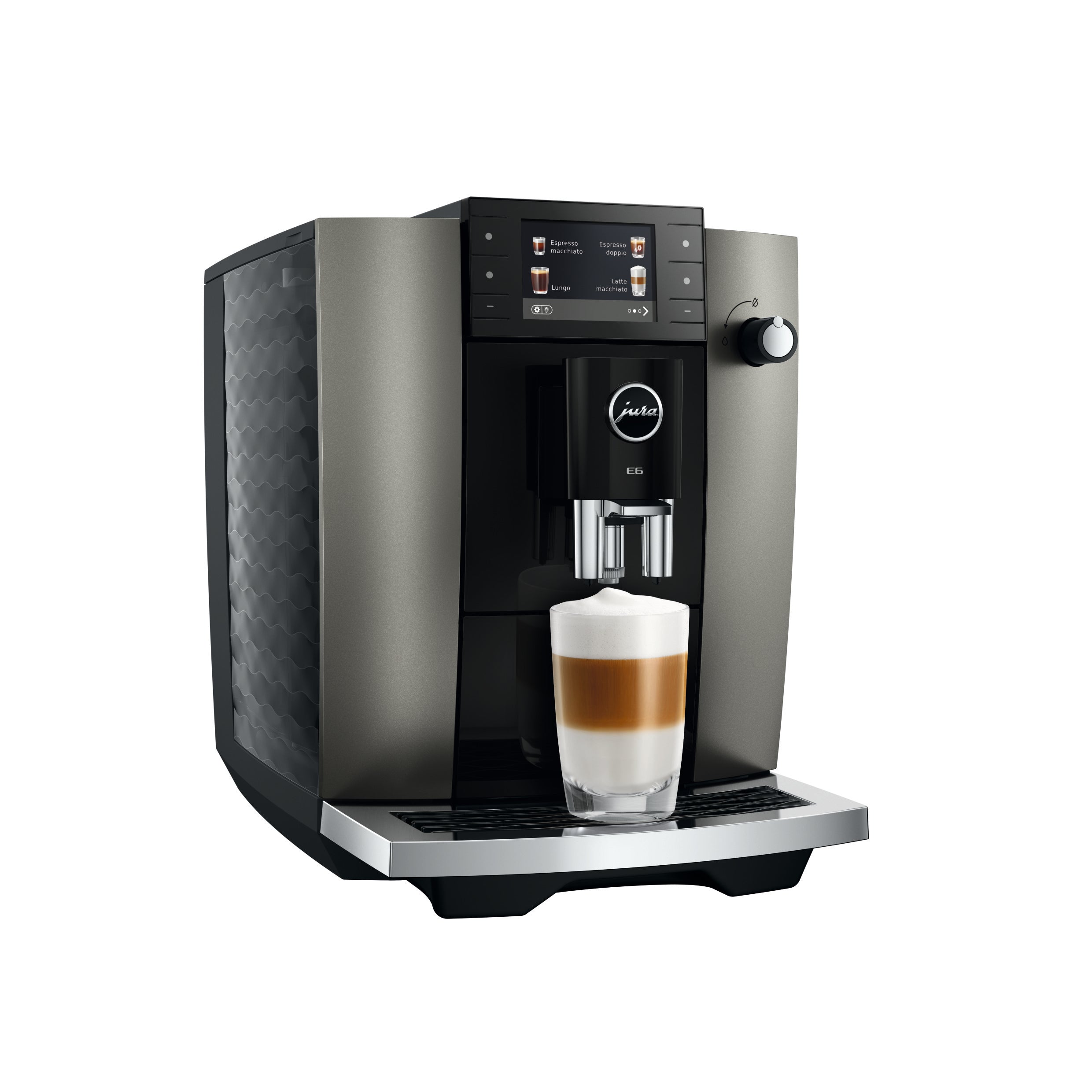 JURA E6 Dark Inox (ED) 15828 mit 5 Jahren Garantie