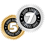 Garantie-Verlängerung auf 7 Jahre