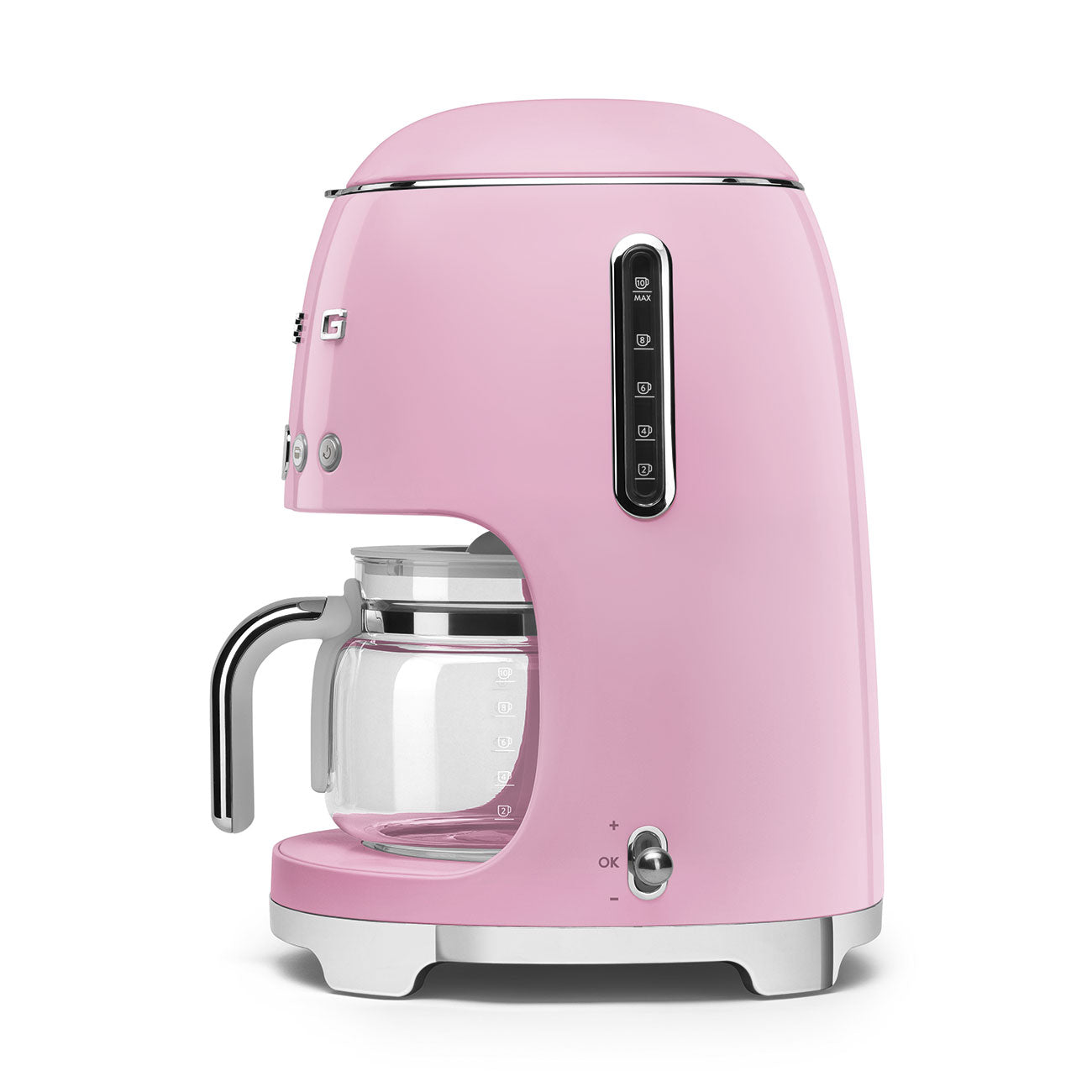SMEG Kaffismaschinn Cadillac Pink DCF02PKEU