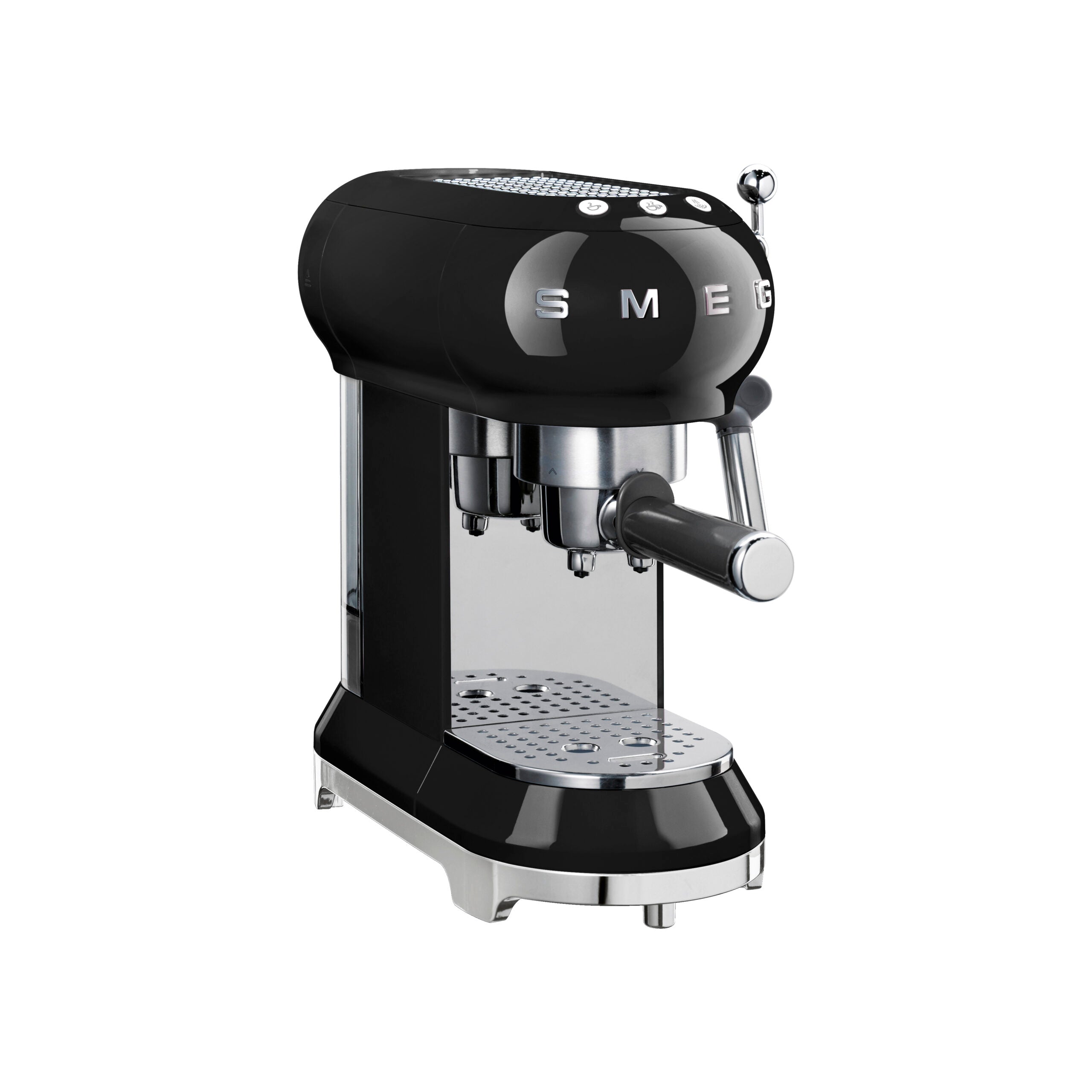 SMEG Siebträger Schwarz ECF01BLEU inkl. 5 Jahre Garantie