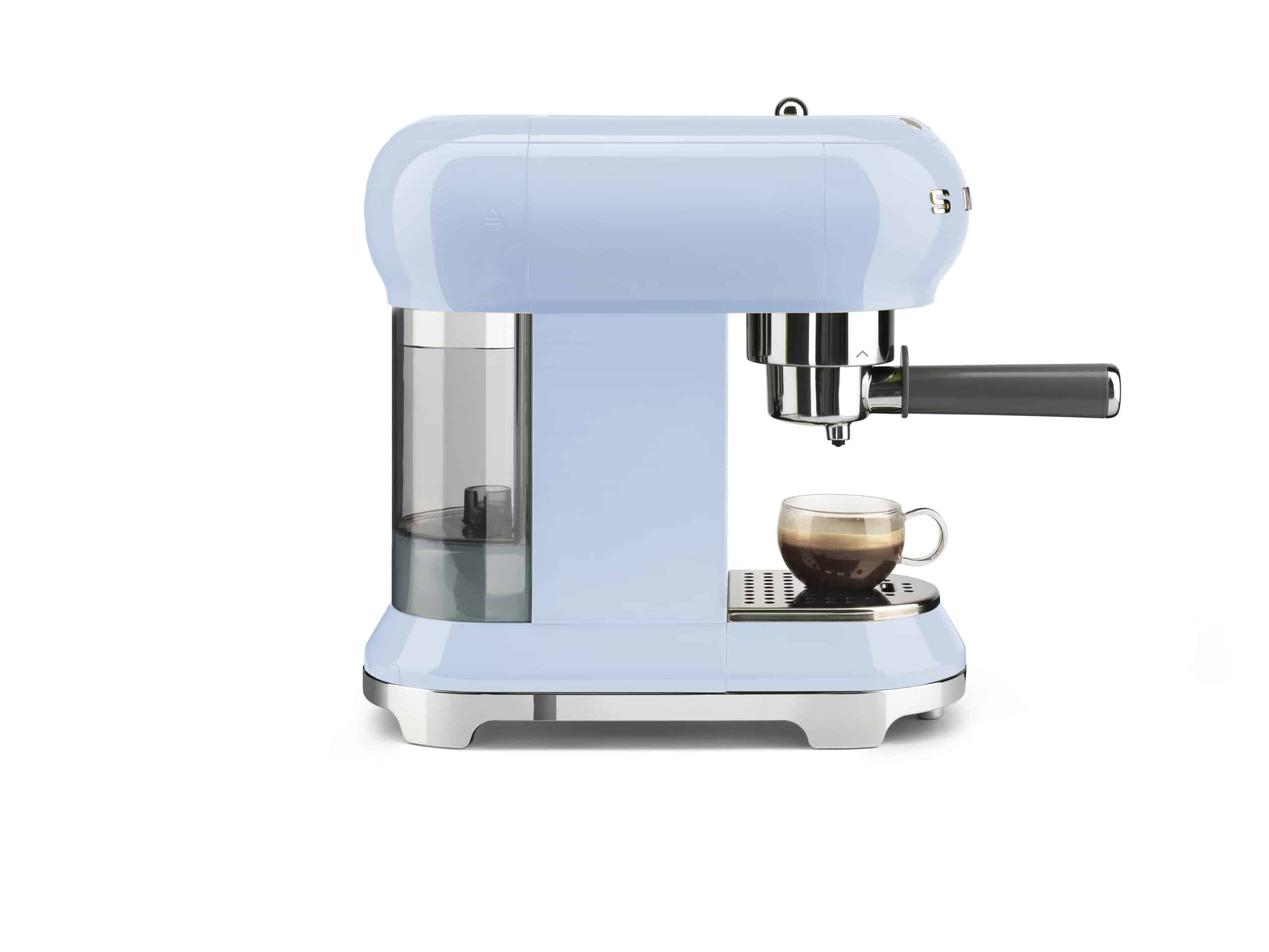 SMEG Siebträger Pastell Blau ECF01PBEU inkl. 5 Jahre Garantie