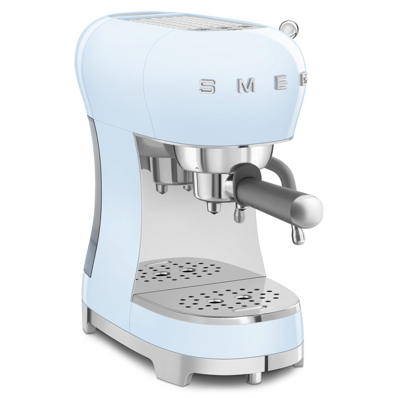 SMEG Siebträger Pastell Blau ECF02PBEU inkl. 5 Jahre Garantie Retourengerät