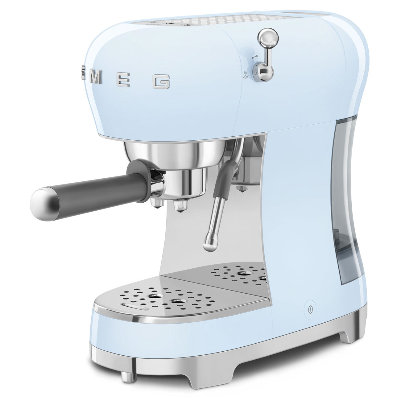 SMEG Siebträger Pastell Blau ECF02PBEU inkl. 5 Jahre Garantie Retourengerät