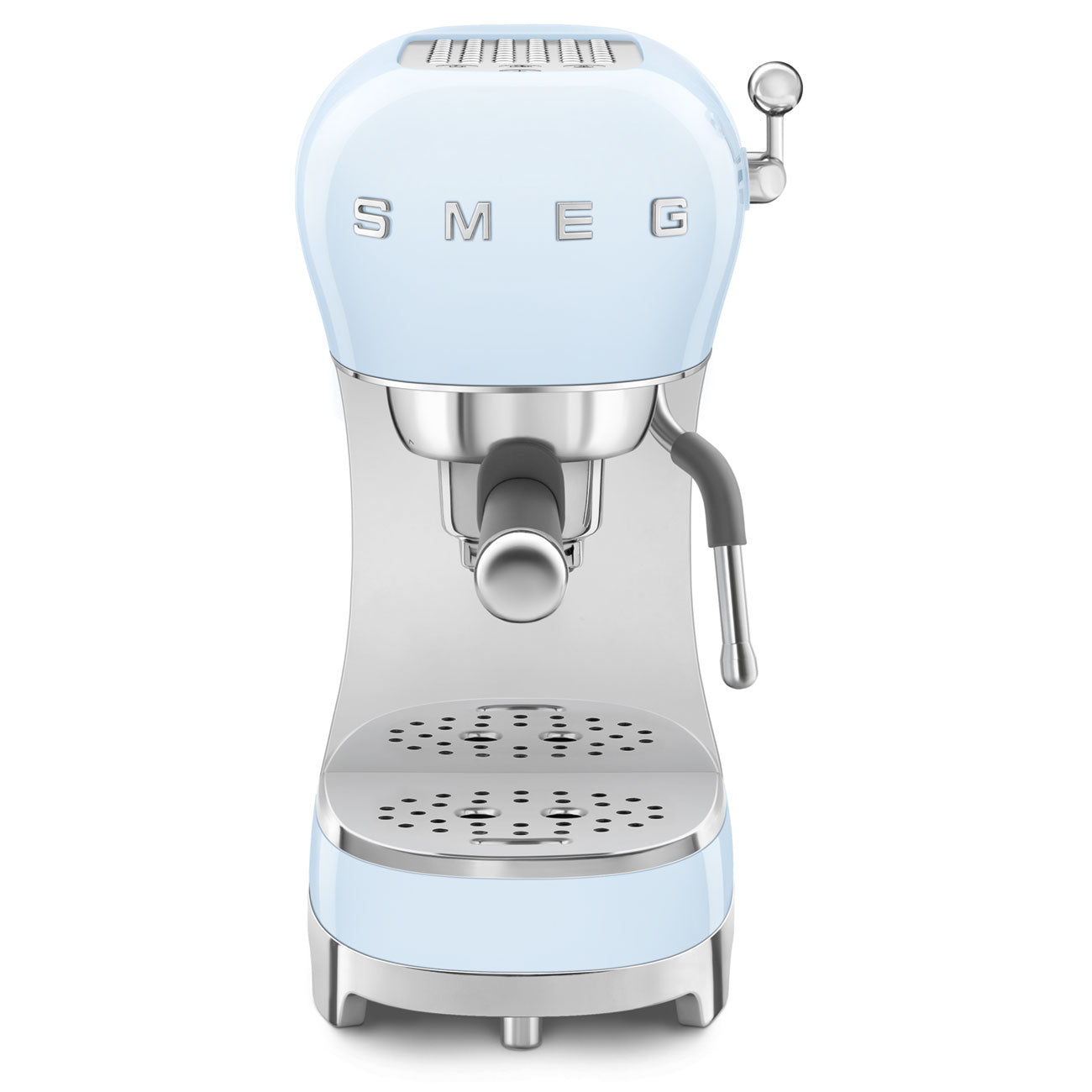 SMEG Siebträger Pastell Blau ECF02PBEU inkl. 5 Jahre Garantie Retourengerät