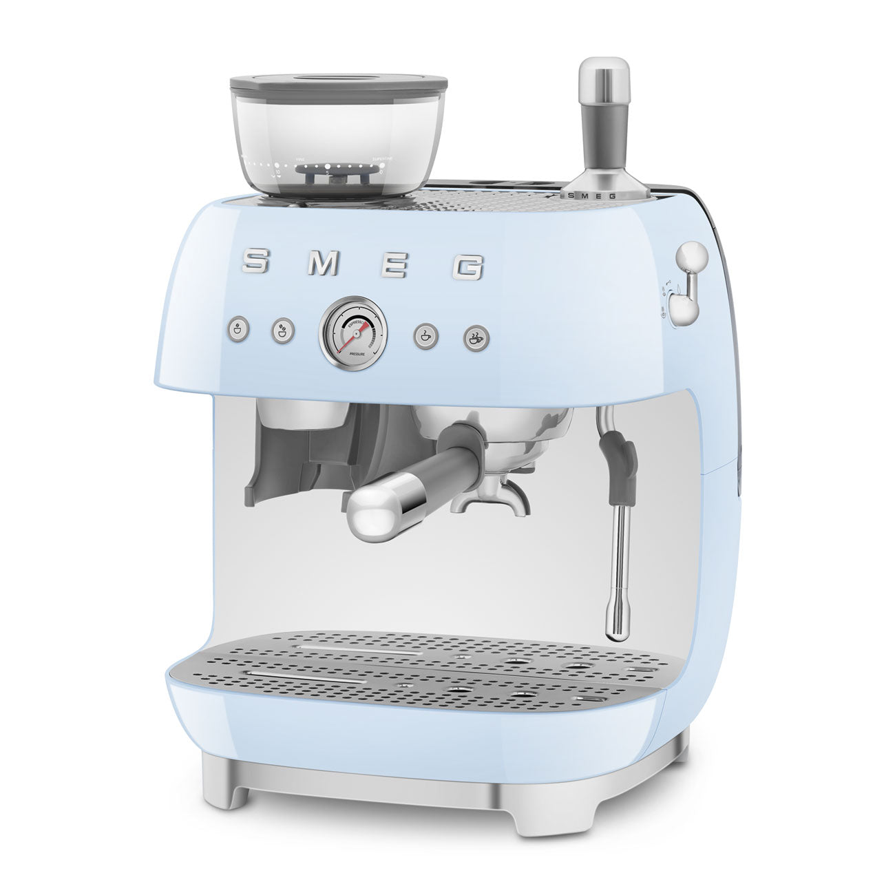 SMEG Siebträger mit Mahlwerk EGF03PBEU