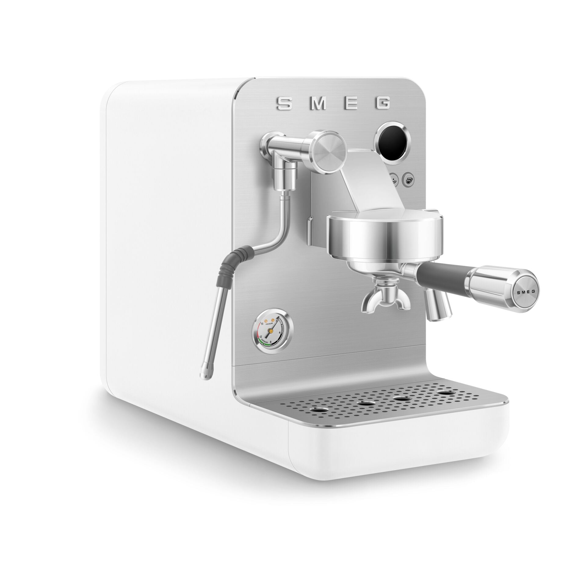 SMEG Siebträger EMC02WHMEU in Weiß inkl. 5 Jahre Garantie