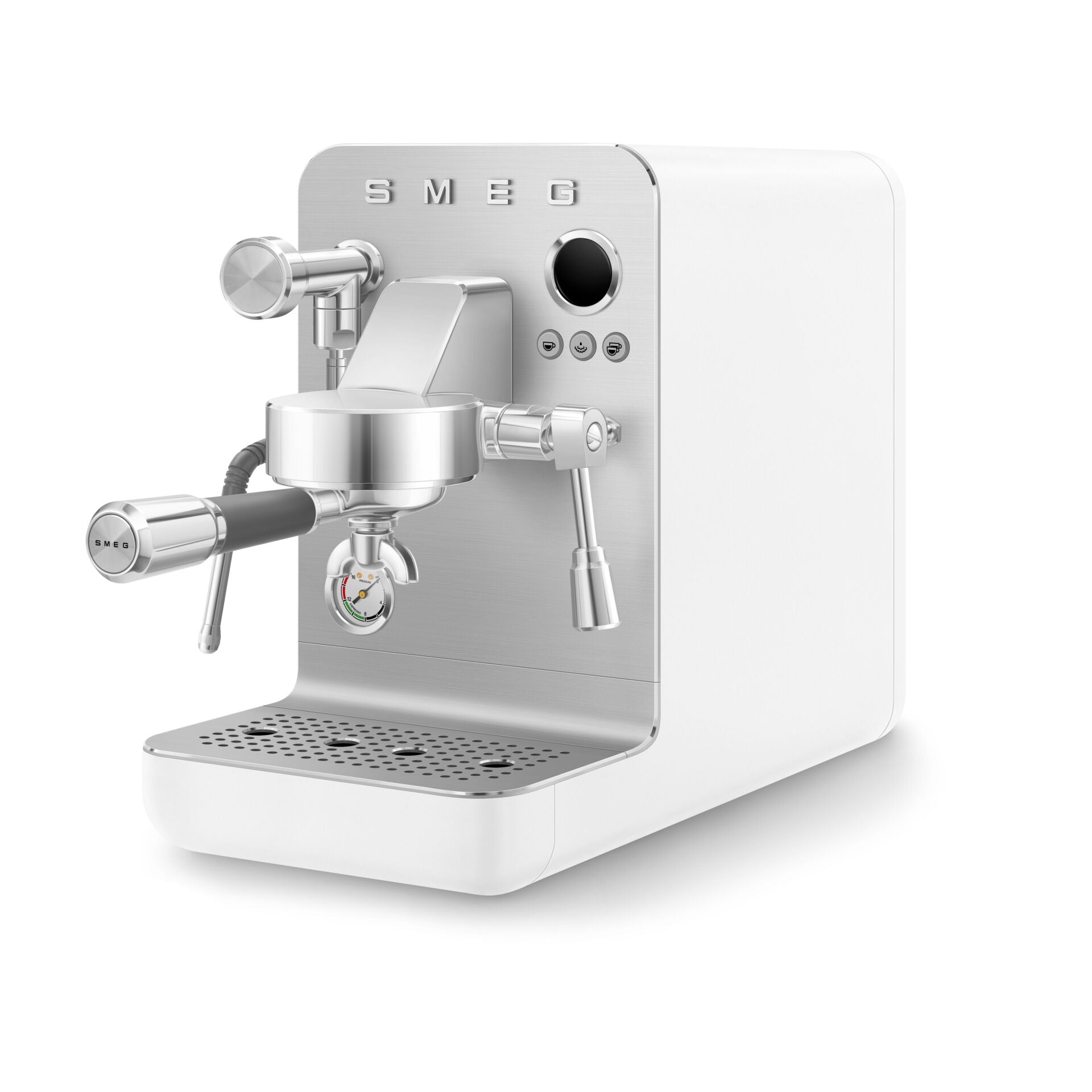 SMEG Siichträger EMC02WHMEU a Wäiss inkl. 5 Joer Garantie