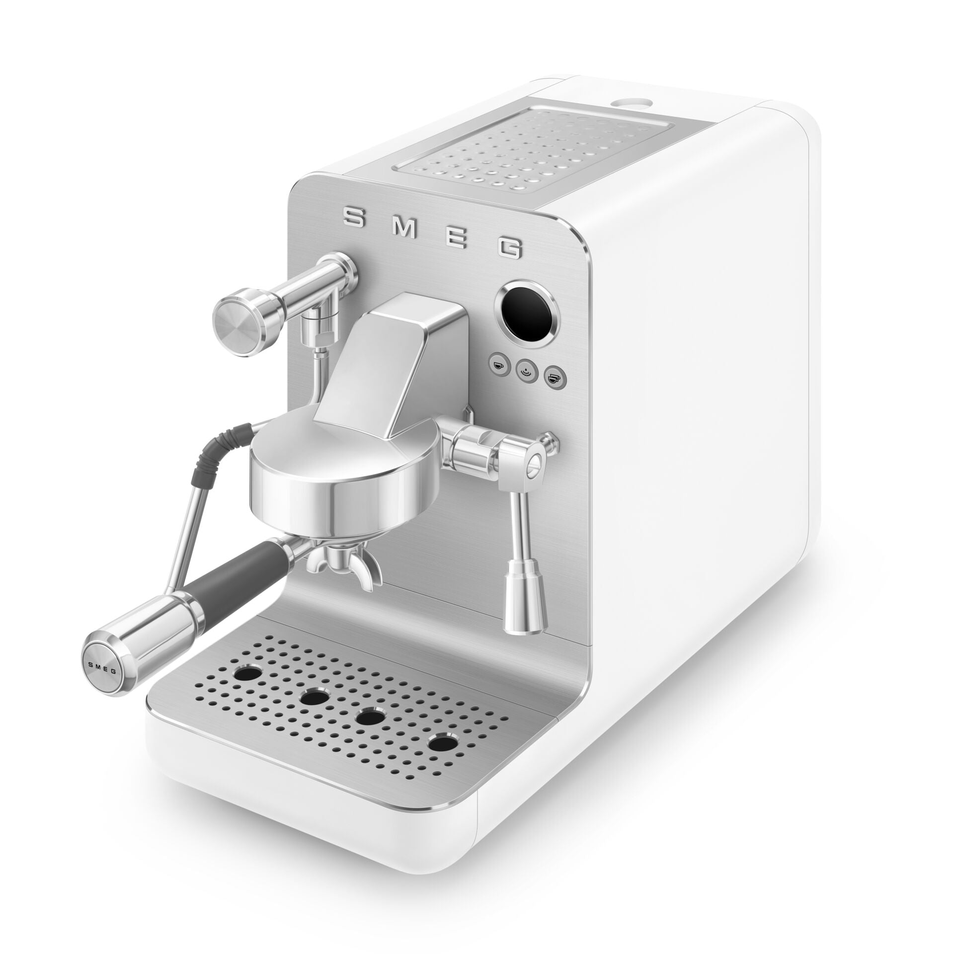 SMEG Siebträger EMC02WHMEU in Weiß inkl. 5 Jahre Garantie