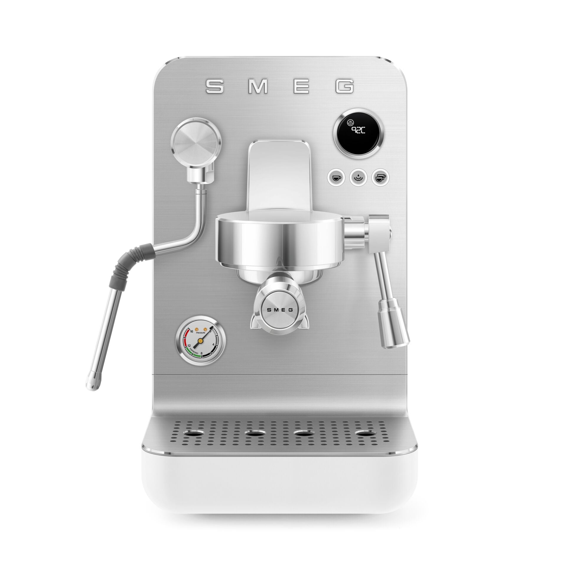 SMEG Siebträger EMC02WHMEU in Weiß inkl. 5 Jahre Garantie