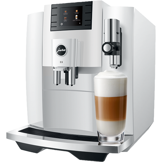 Jura E4 Piano White 15433 (EA) - mat 5 Joer Garantie