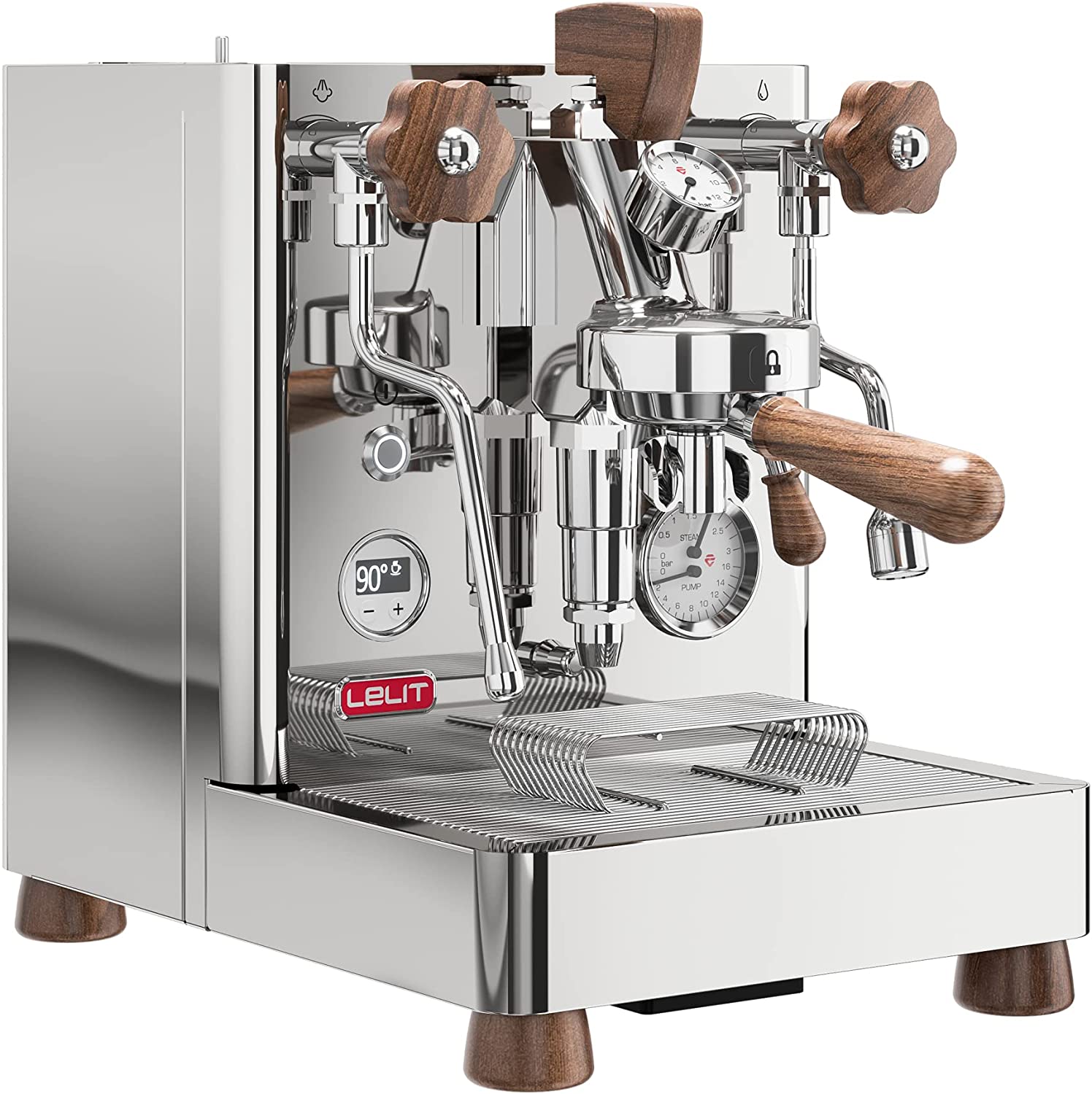 Bundel: Lelit Bianca PL162T Espressomaschine Version 3 & Lelit PL72 Mühle