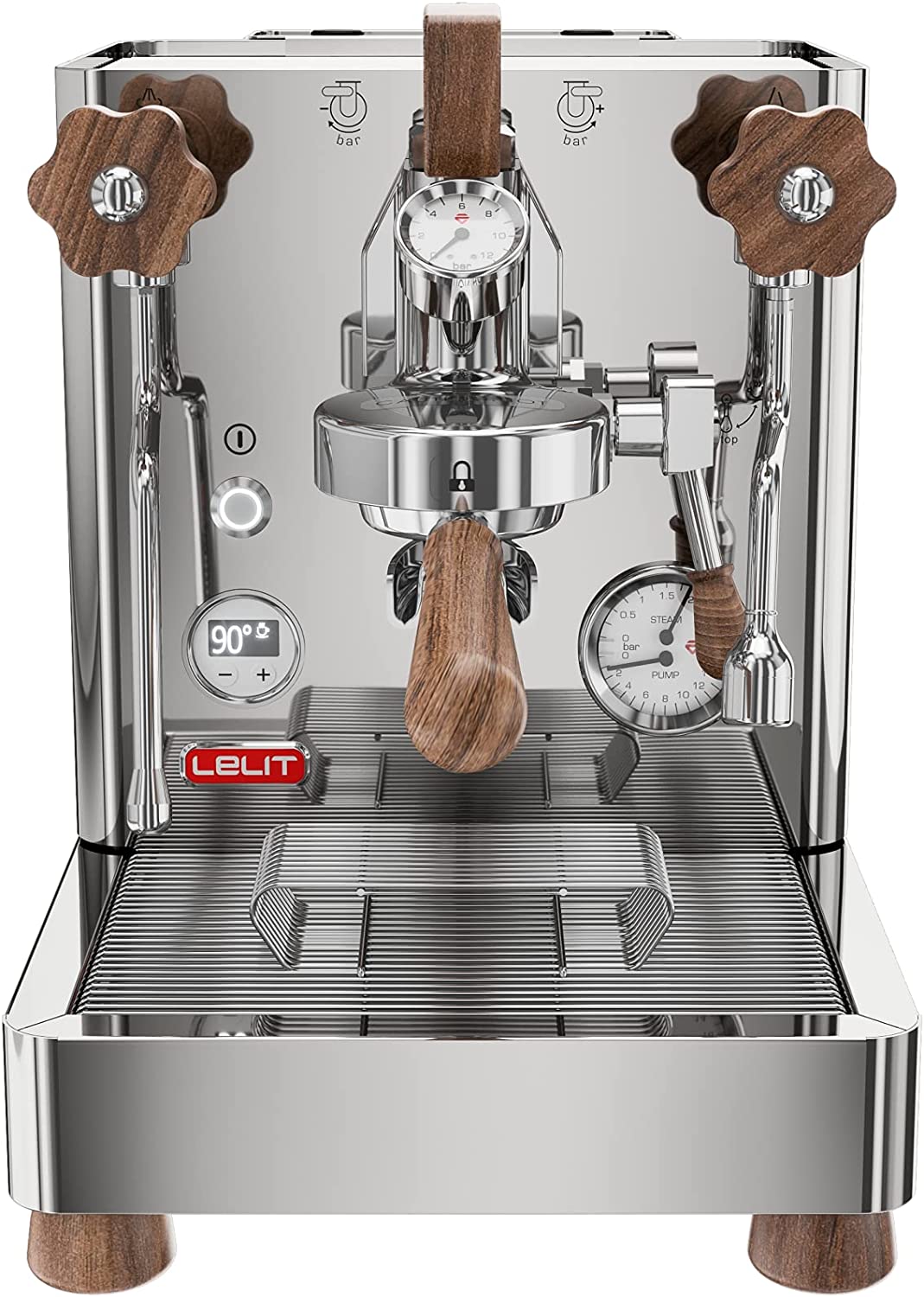 Bundel: Lelit Bianca PL162T Espressomaschine Version 3 & Lelit PL72 Mühle