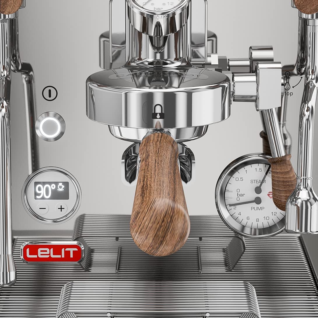 Bundel: Lelit Bianca PL162T Espressomaschine Version 3 & Lelit PL72 Mühle