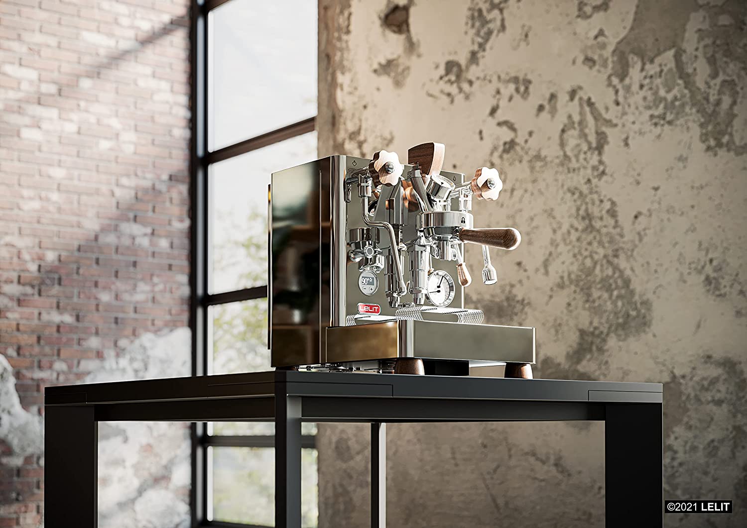 Bundel: Lelit Bianca PL162T Espressomaschine Version 3 & Lelit PL72 Mühle