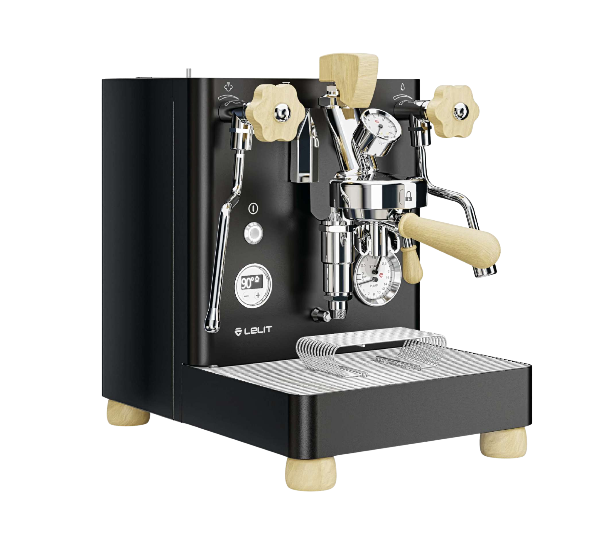 Lelit Bianca PL162T PL162T-EUCB Espressomaschinn Eenzelkolben Versioun 3