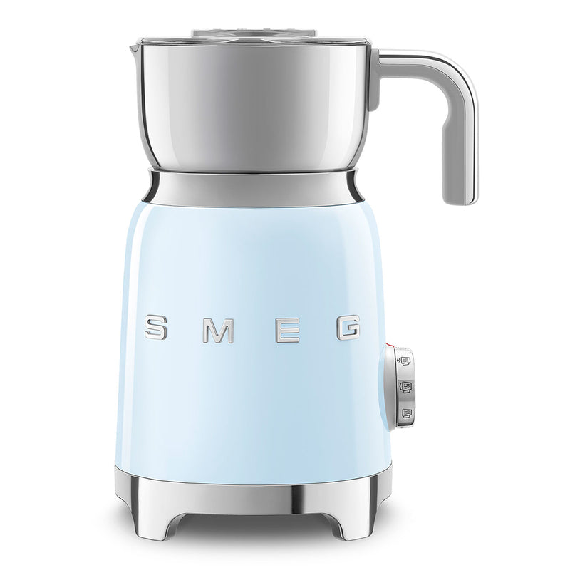 SMEG Mëllechschaumer Pastell Blo MFF11PBEU