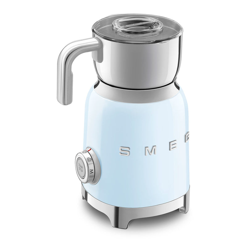 SMEG Mëllechschaumer Pastell Blo MFF11PBEU
