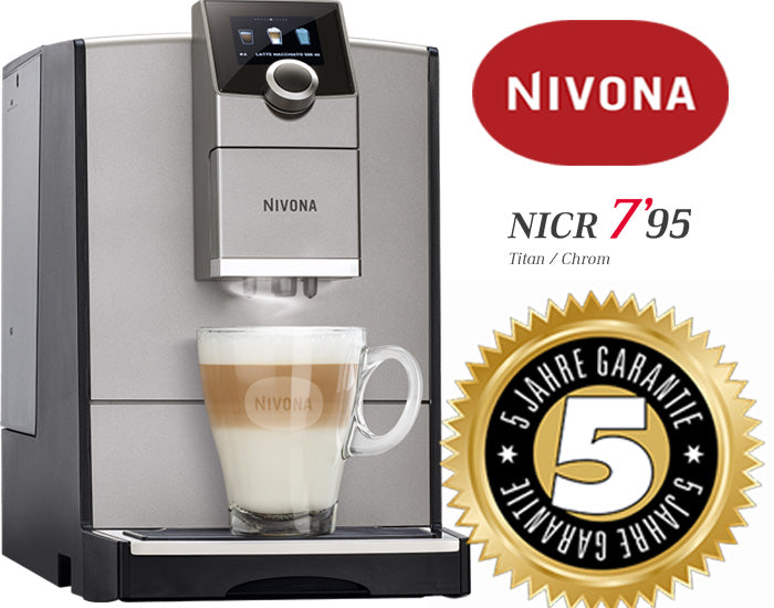 Nivona CafeRomatica 795 - NICR795 - mat 5 Joer Garantie
