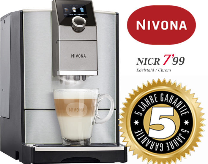 NIVONA 799 – NICR799 – CafeRomatica 799 – inklusiv gratis 5 Joer Garantie