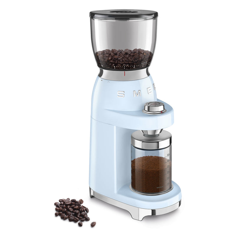 Smeg Kaffismillen CGF11PBEU Pastellblo