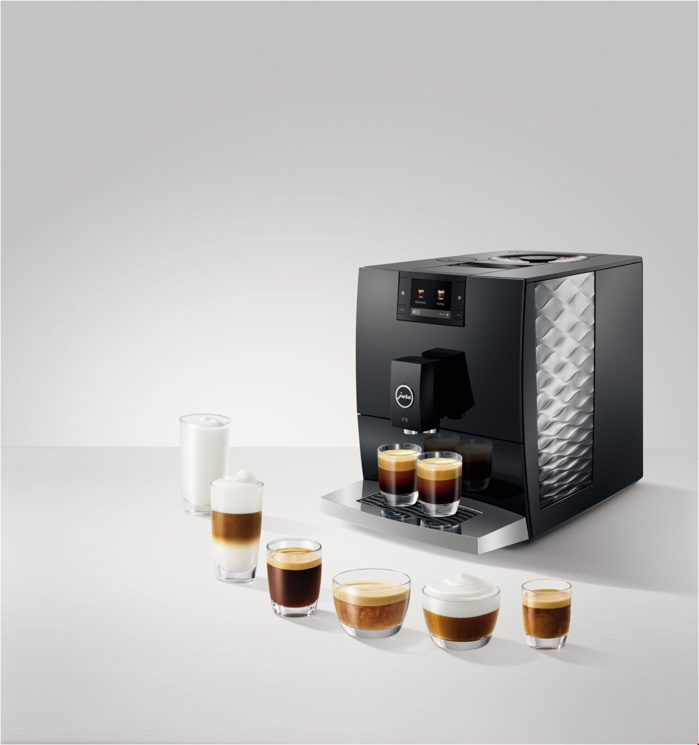 Jura C9 Piano Black (EA) 15753 mit 5 Jahren Garantie