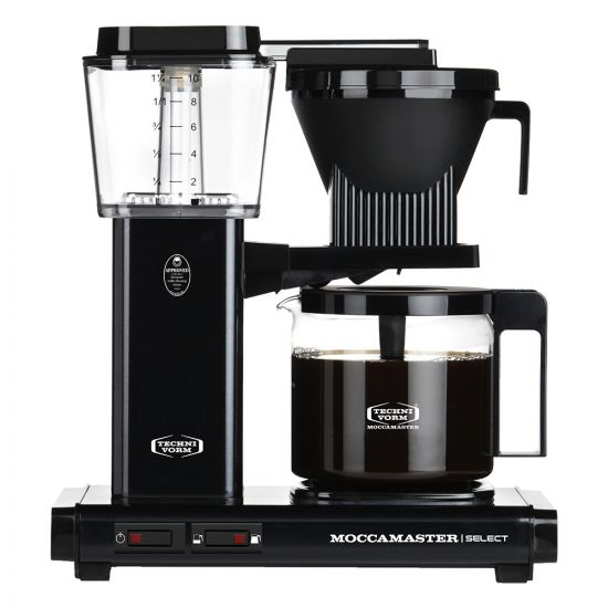 Moccamaster KBG Select Schwaarz 53987 inkl. 5 Joer Garantie