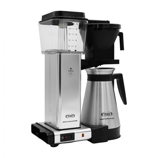 Moccamaster KBGT 741 HG Polished Silver 79320 inkl. 5 Joer Garantie