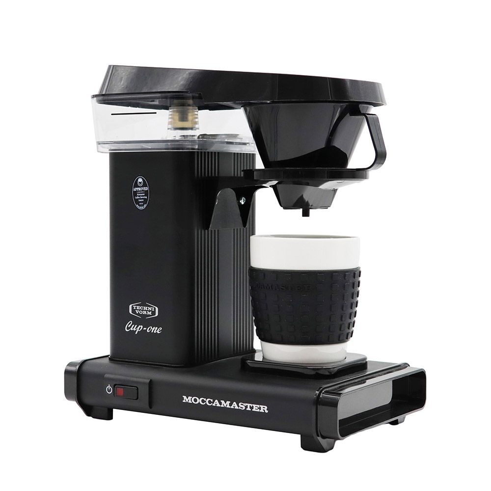 Moccamaster Cup One - Matt Schwaarz - (69221) inkl. 5 Joer Garantie Retour