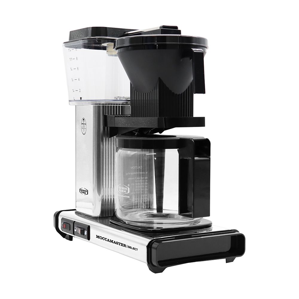 Moccamaster KBG Select Polished Silver 53970 inkl. 5 Joer Garantie
