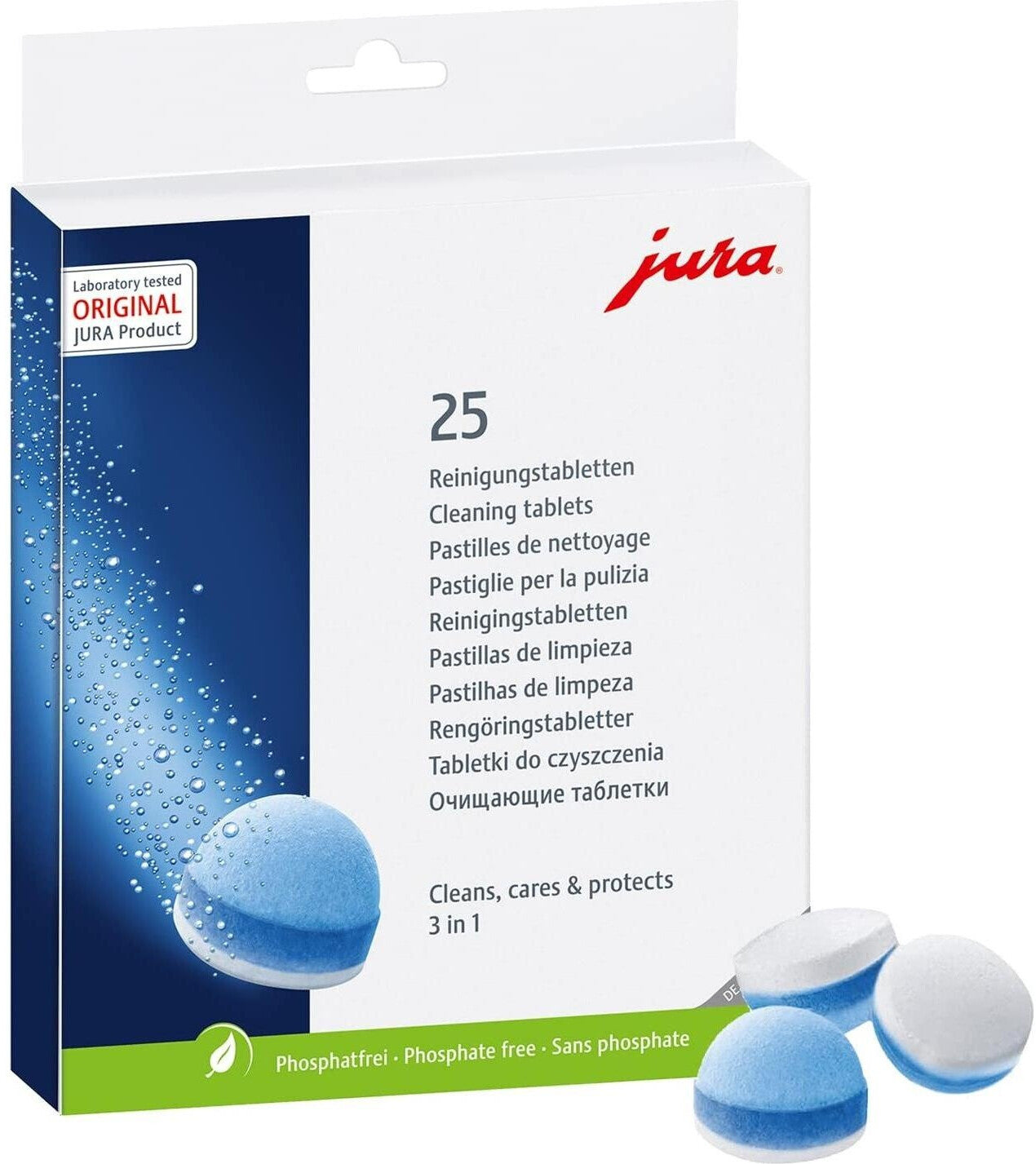 JURA 3-Phasen Botztabletten 25 Stéck
