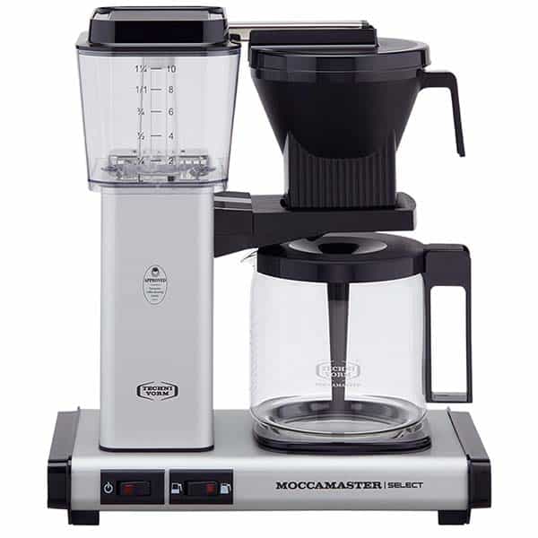 Moccamaster KBG Select Matt Silver 53982 inkl. 5 Jahre Garantie