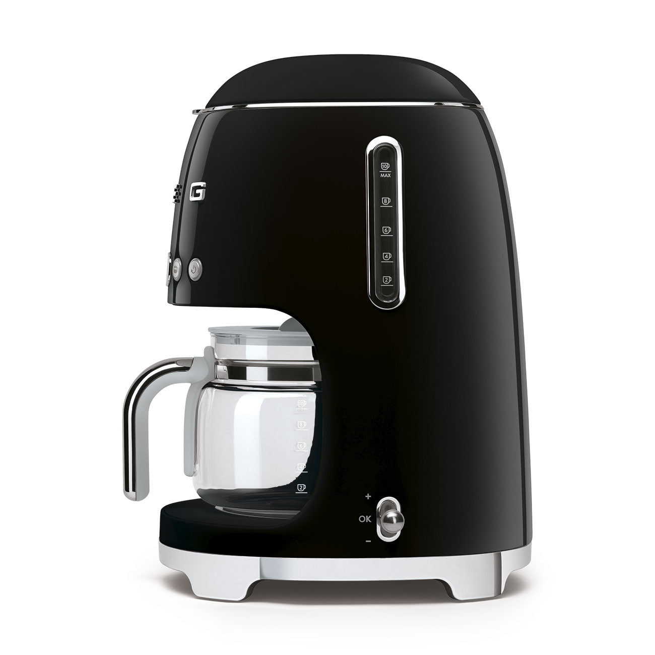 SMEG Kaffismaschinn Schwaarz DCF02BLEU