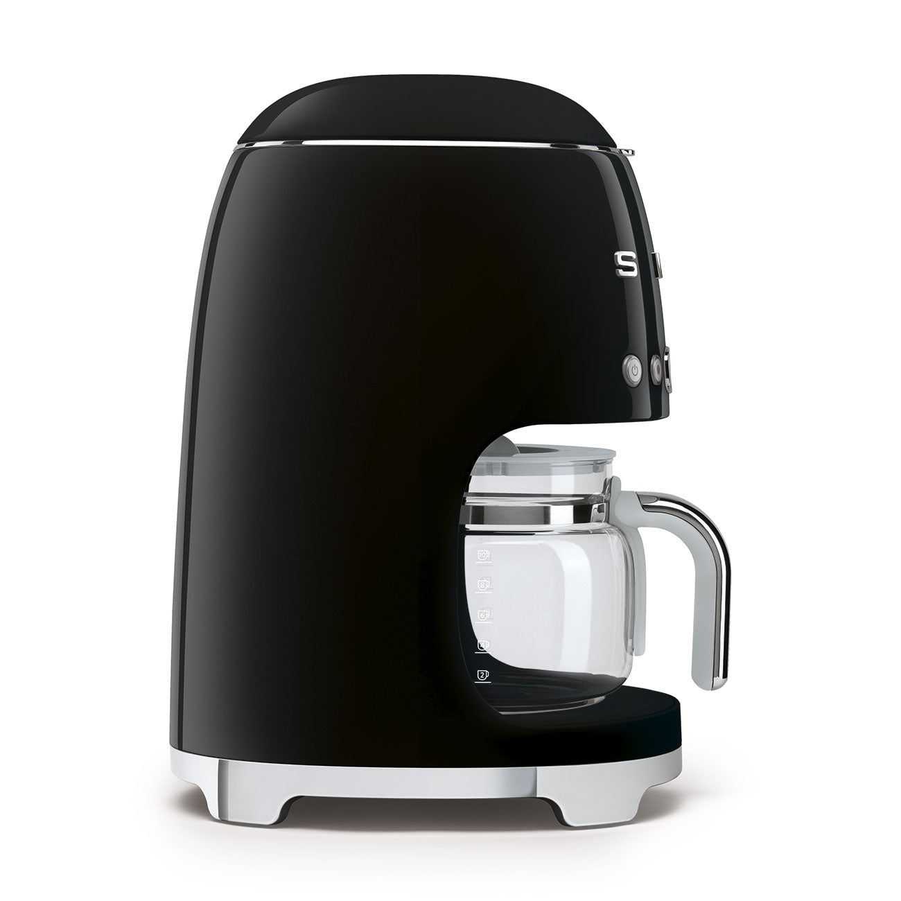 SMEG Kaffismaschinn Schwaarz DCF02BLEU